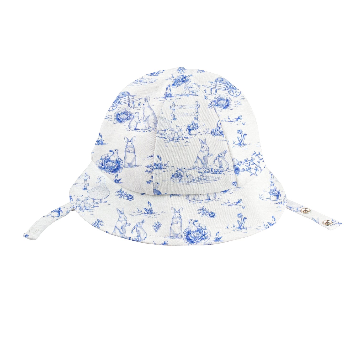 blue bunnies sun hat