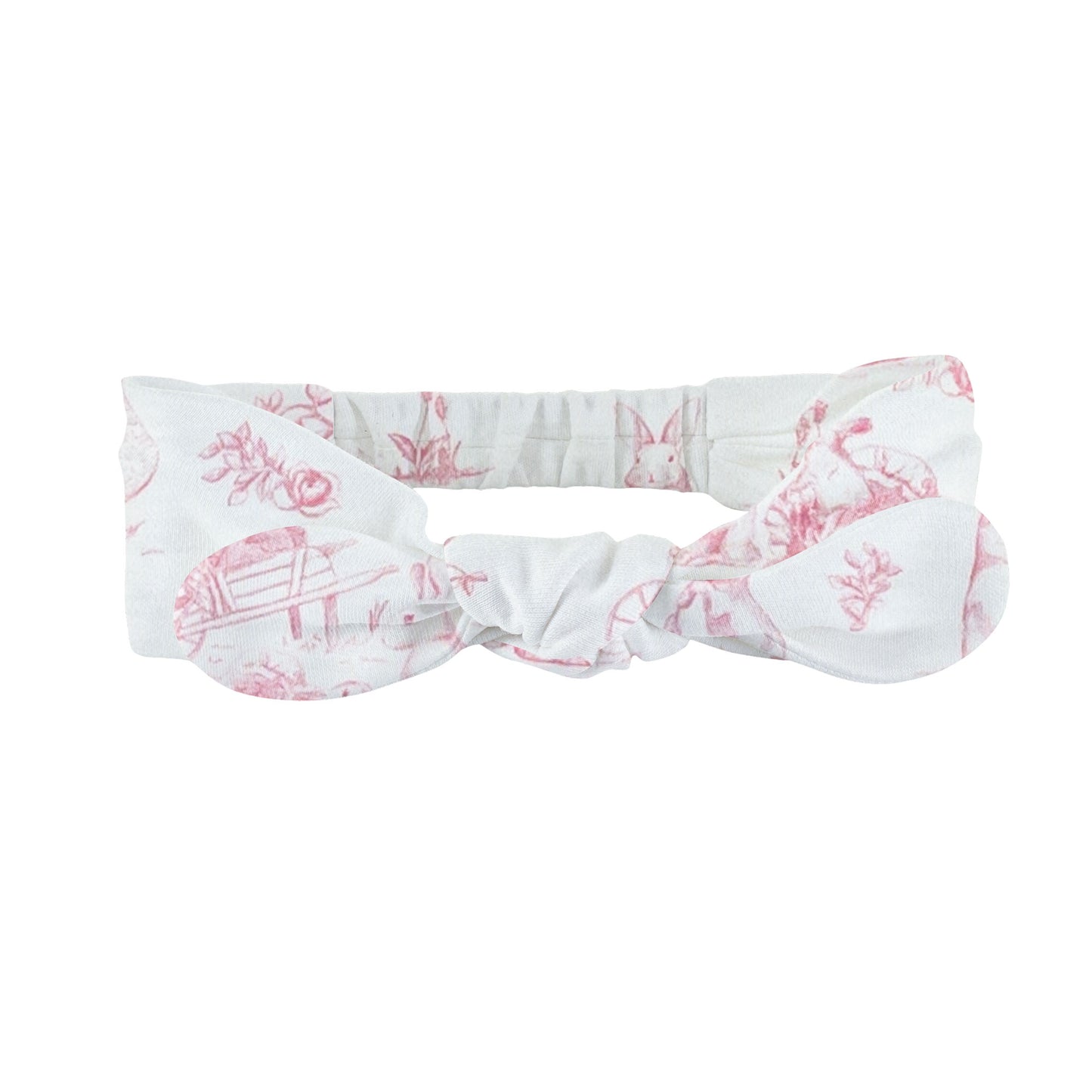 pink bunnies headband