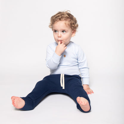 Blue Elegance (Bodysuit + Pants)